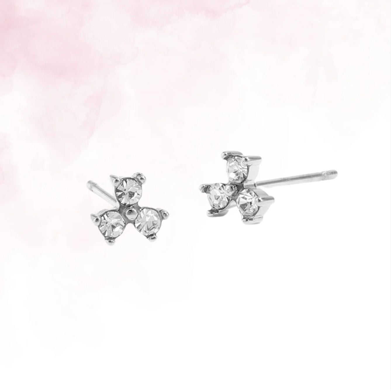 Trio Spark Studs - Zilver
