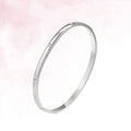 Pure Sparkle Bangle - Zilver