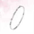 Sweet Heart Bangle - Zilver