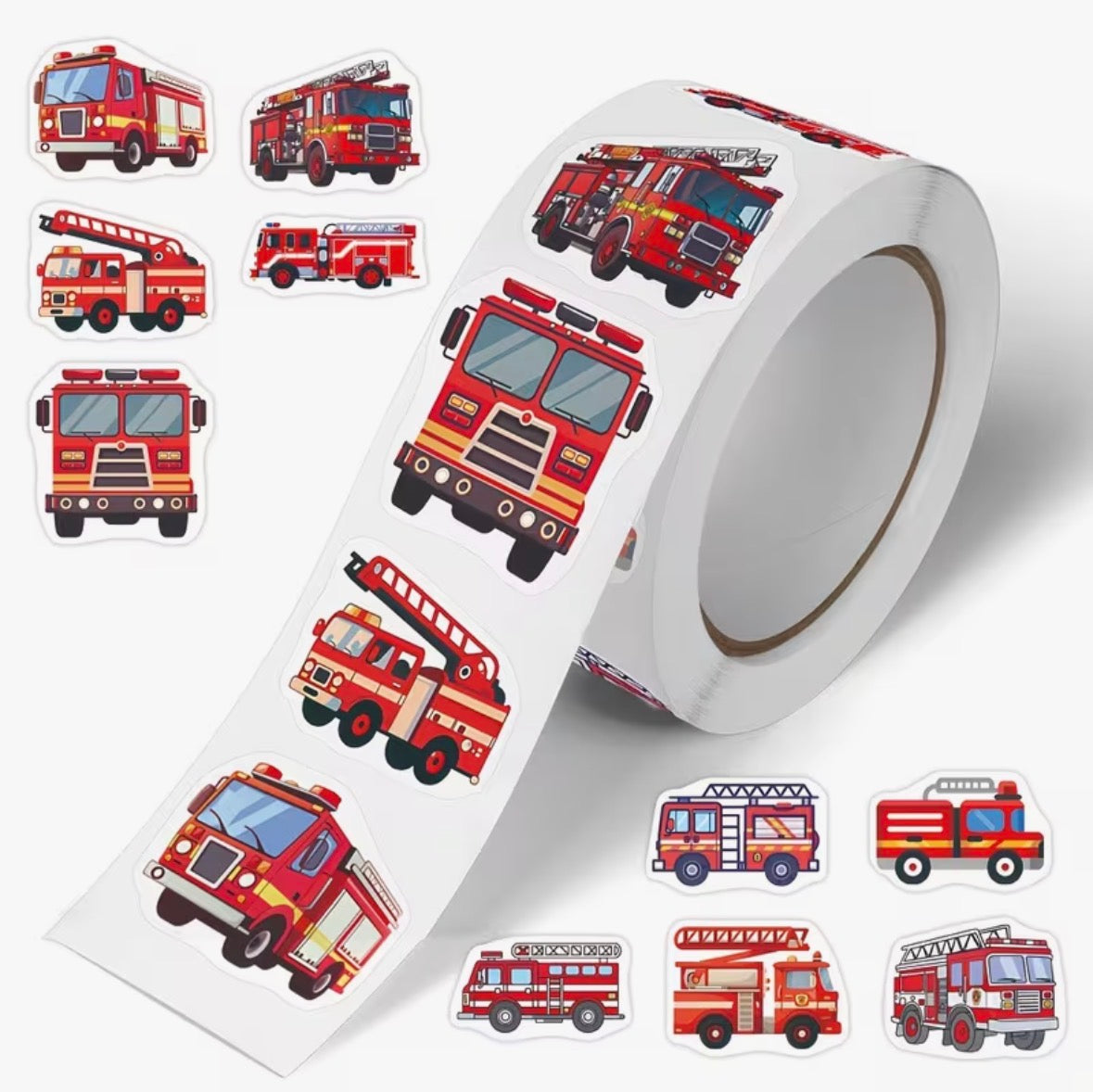 Stickers | Per 20 stuks | Brandweer | 2,5CM
