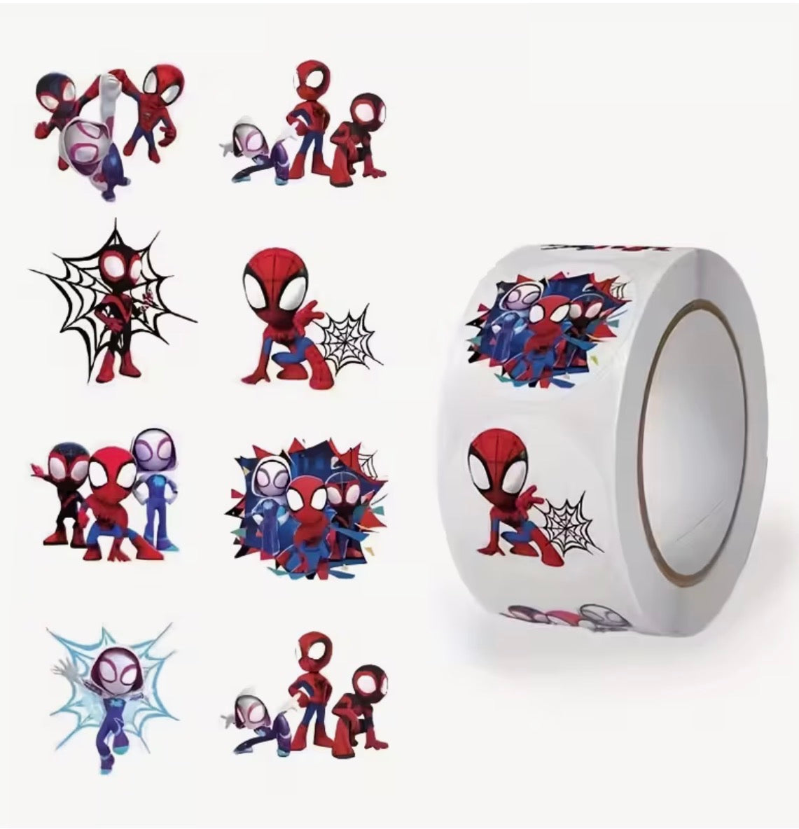 Stickers | Per 20 stuks | Spidey | 2,5CM