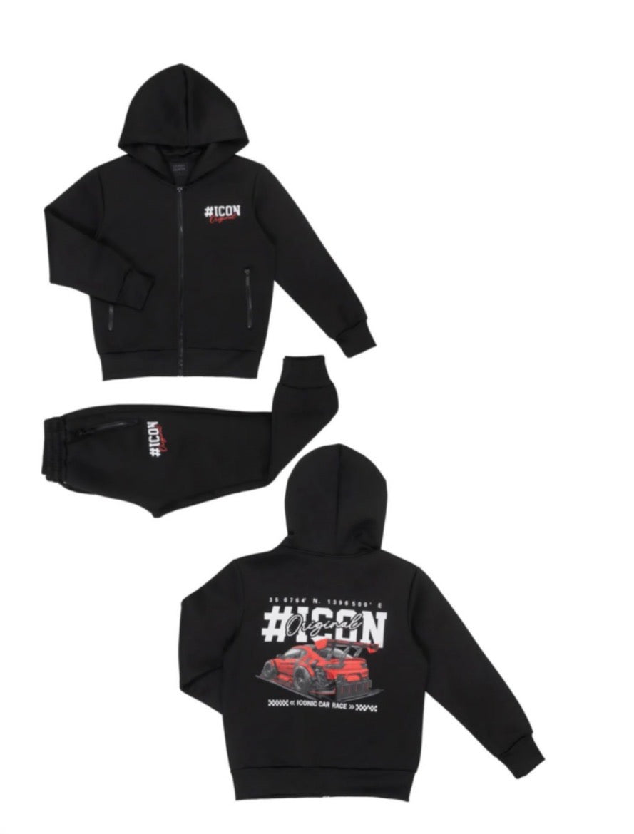 Icon set Auto - Zwart
