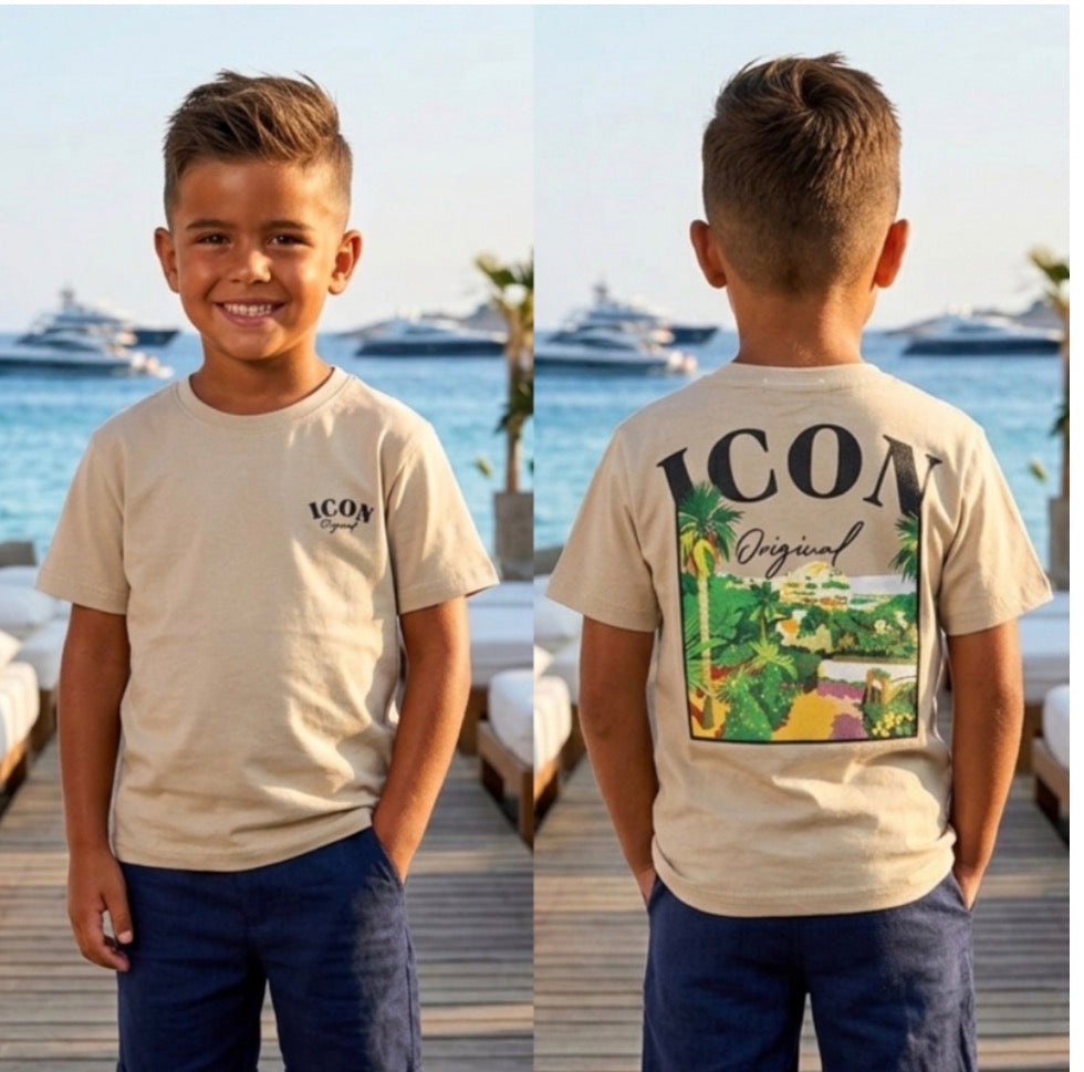 Icon Tshirt - Beige