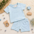 Icon setje baby - blauw