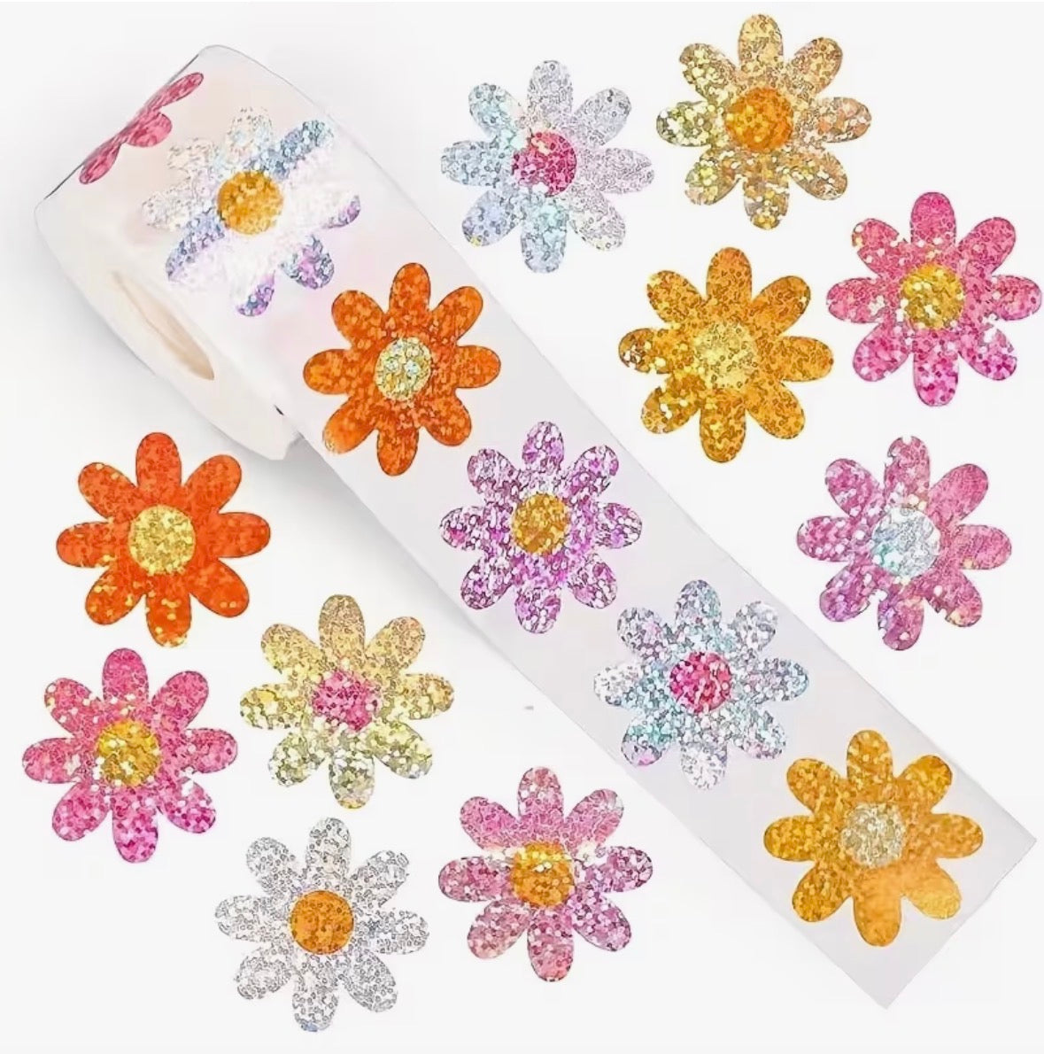 Stickers | Per 20 stuks | Bloemen | 3CM