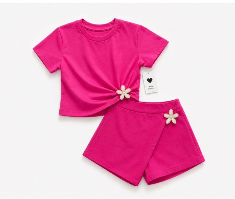 Meisjes set roze Ster