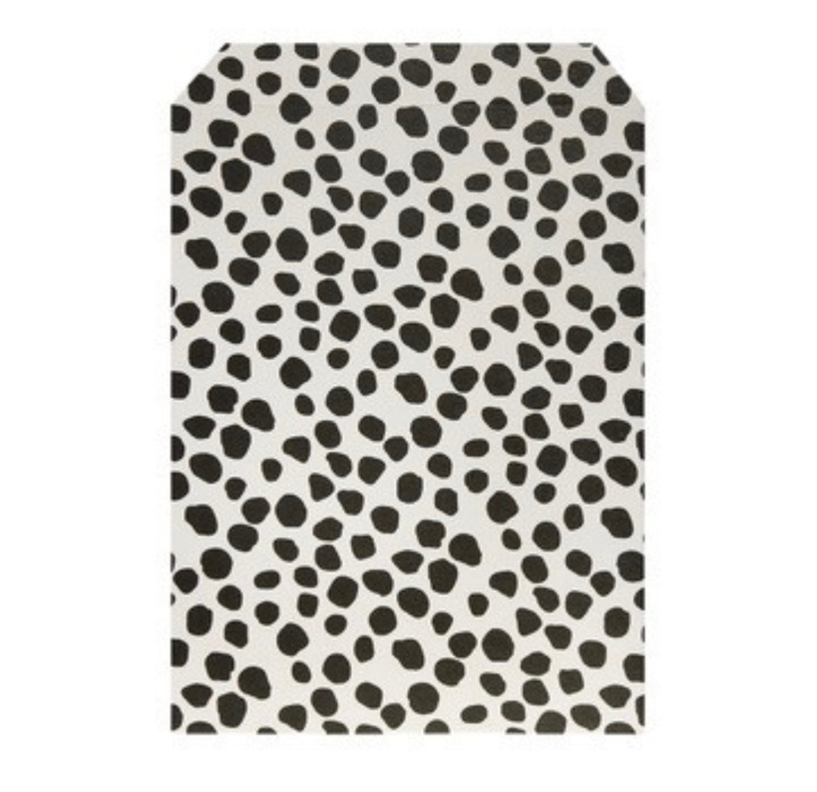Cadeauzakjes | Per stuk |  Cheetah Zwart | 10 x 13 CM