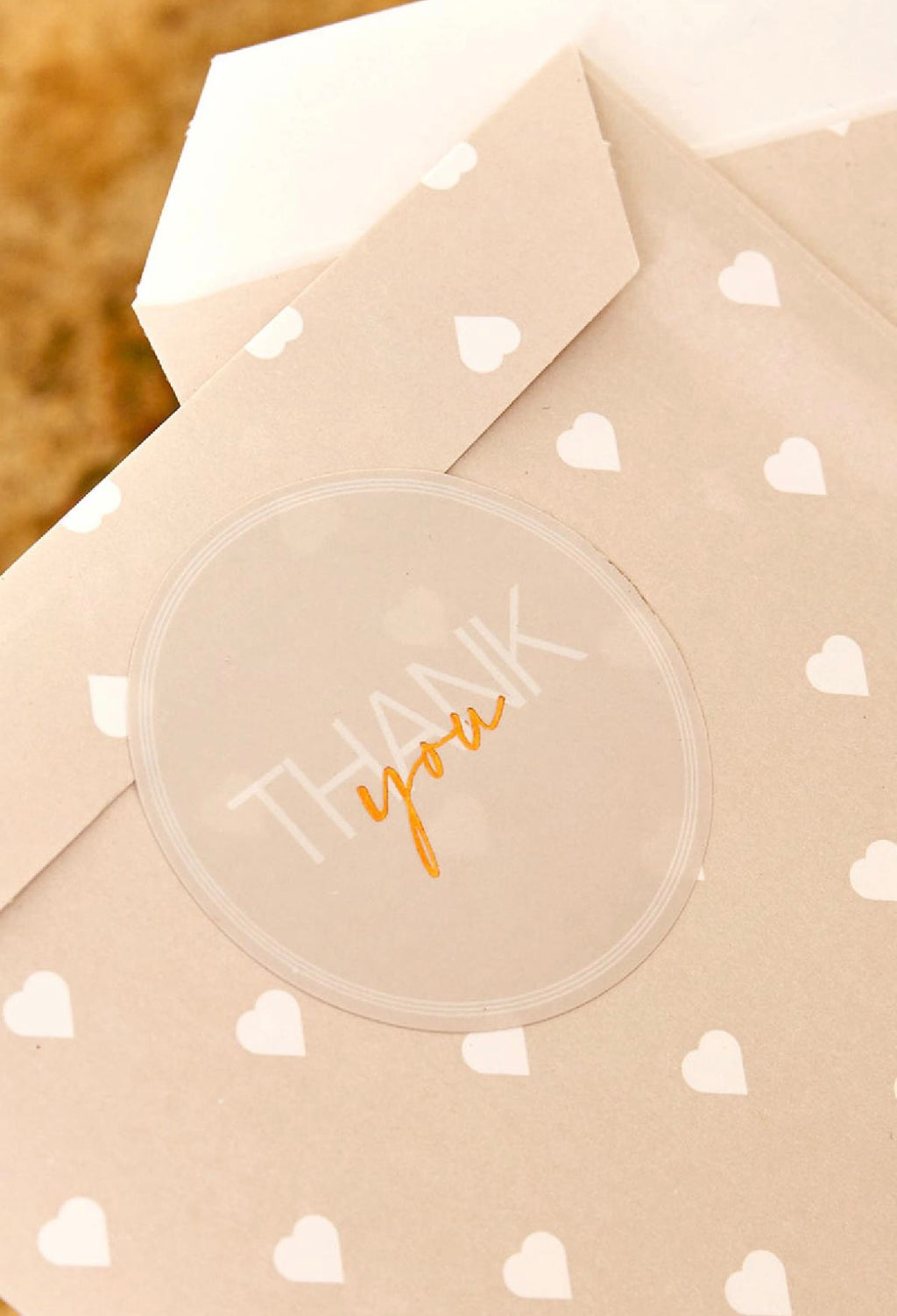 Stickers | Per 12 stuks | Thank You | 4CM