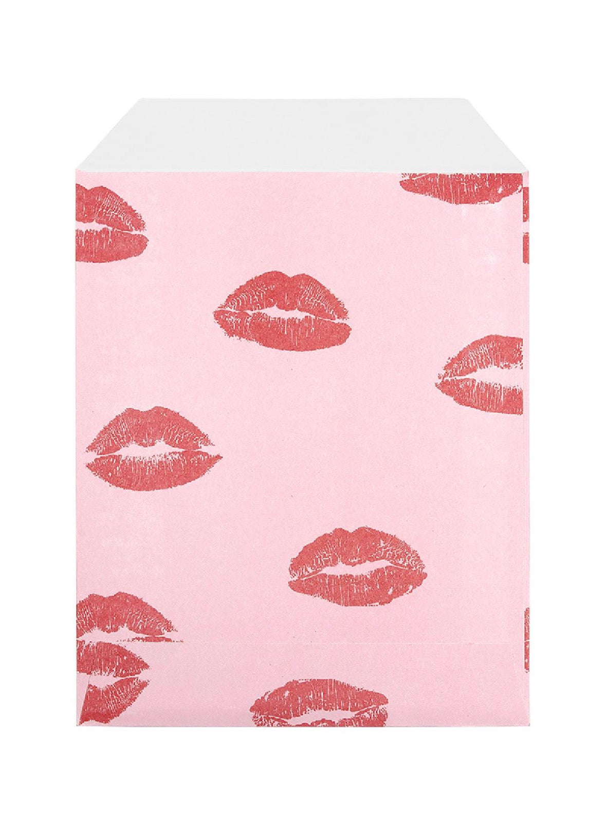Cadeauzakjes | Per stuk |  Kusjes Roze | 10 x 13 CM