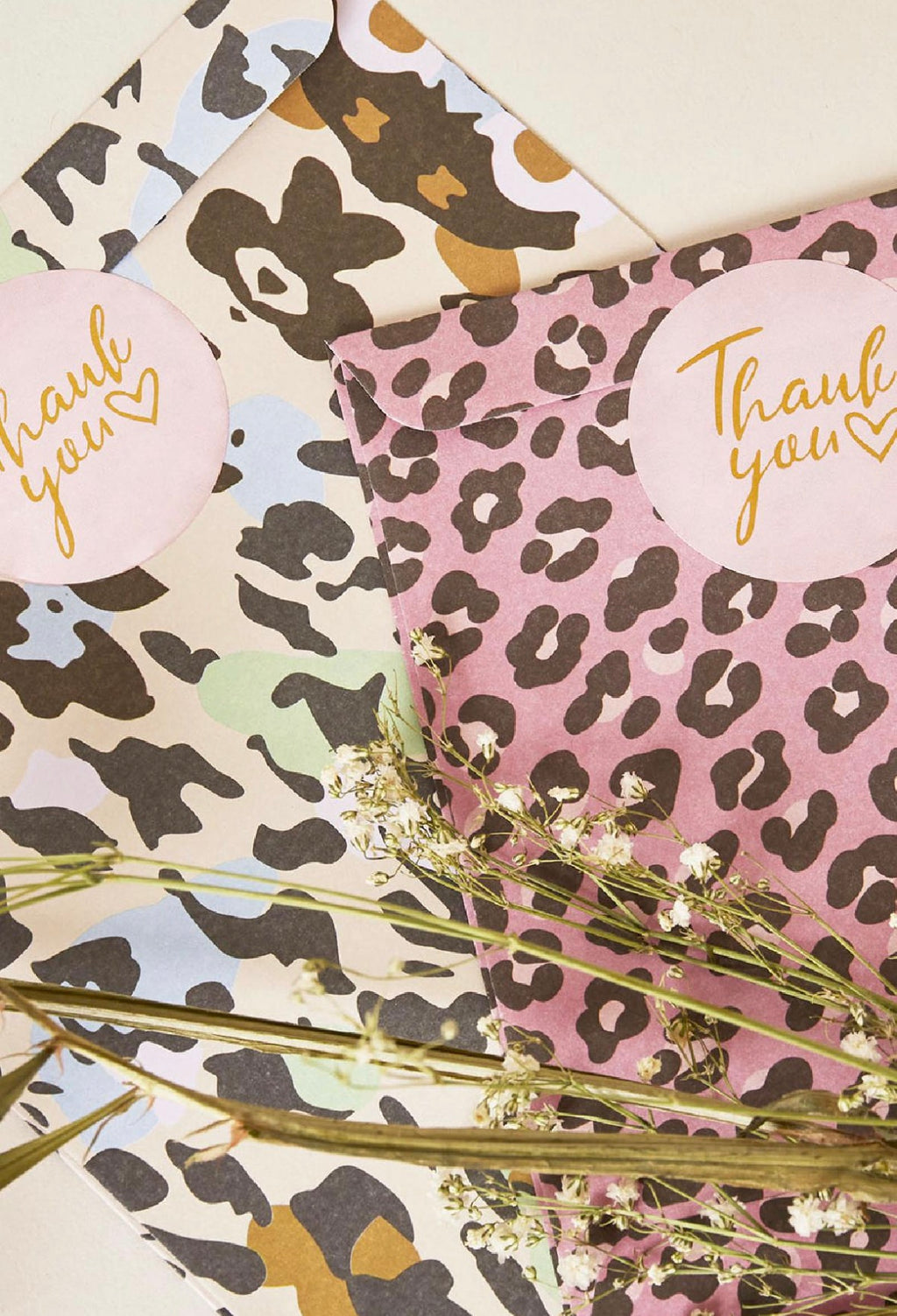 Stickers | Per 12 stuks | Thank You | 4CM