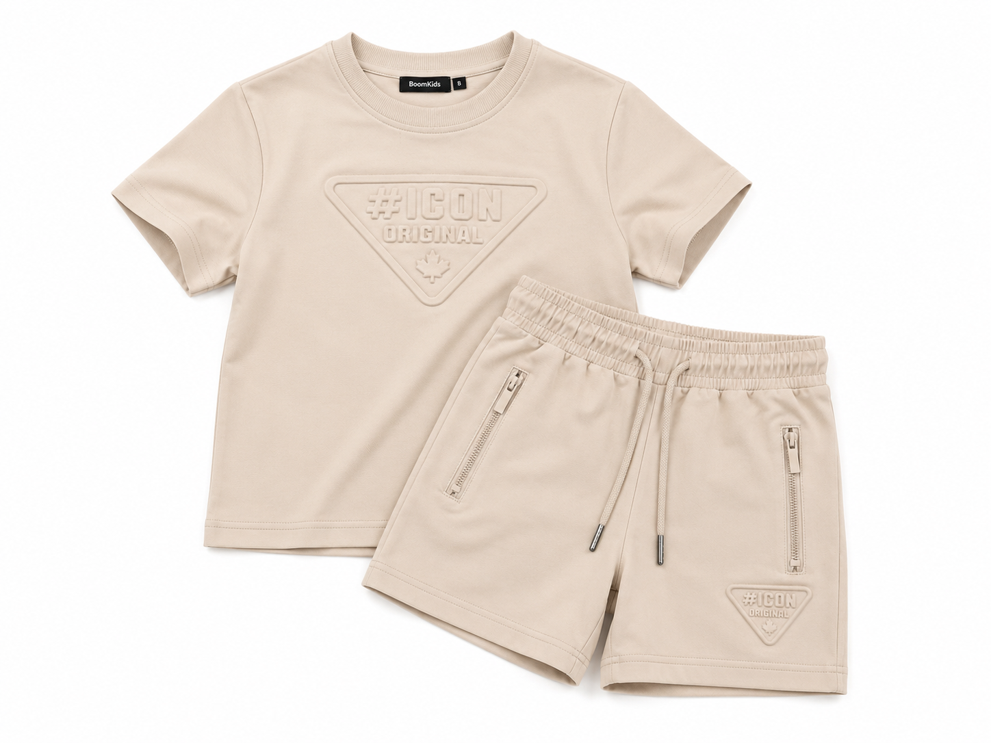 Icon set beige