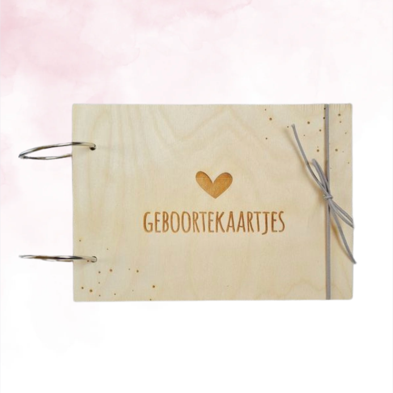 Houten bewaarbundel A5