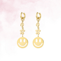 Smiley Flower Oorbellen