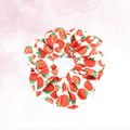 Scrunchie Aardbei