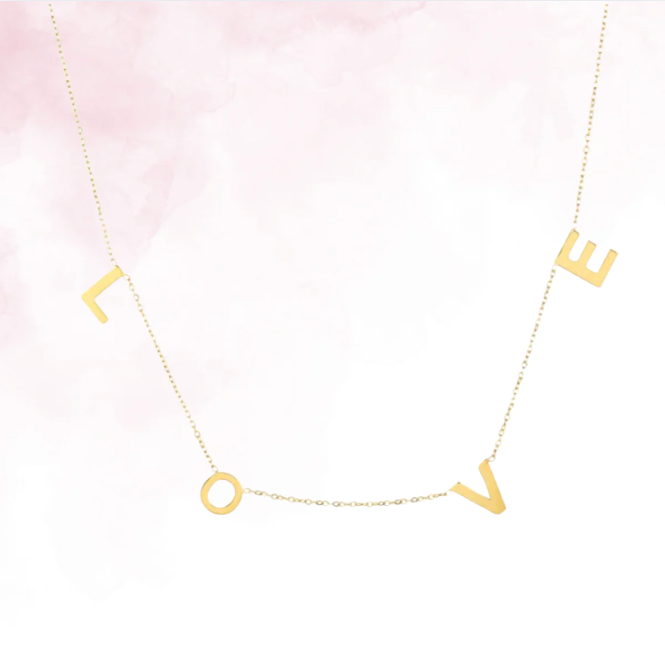 Love ketting Goud