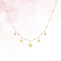 Starlight Charms Ketting Goud
