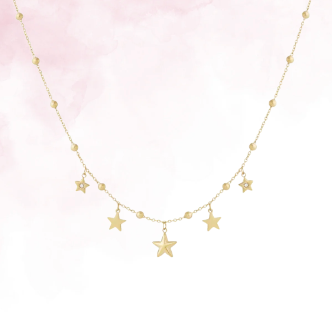 Starlight Charms Ketting Goud