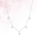 Smiley Ketting Zilver