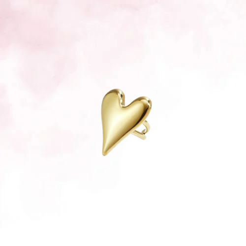Bold Love Ring - Goud