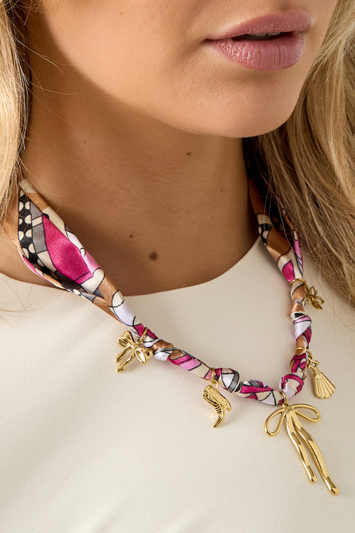 Belle Bow Necklace
