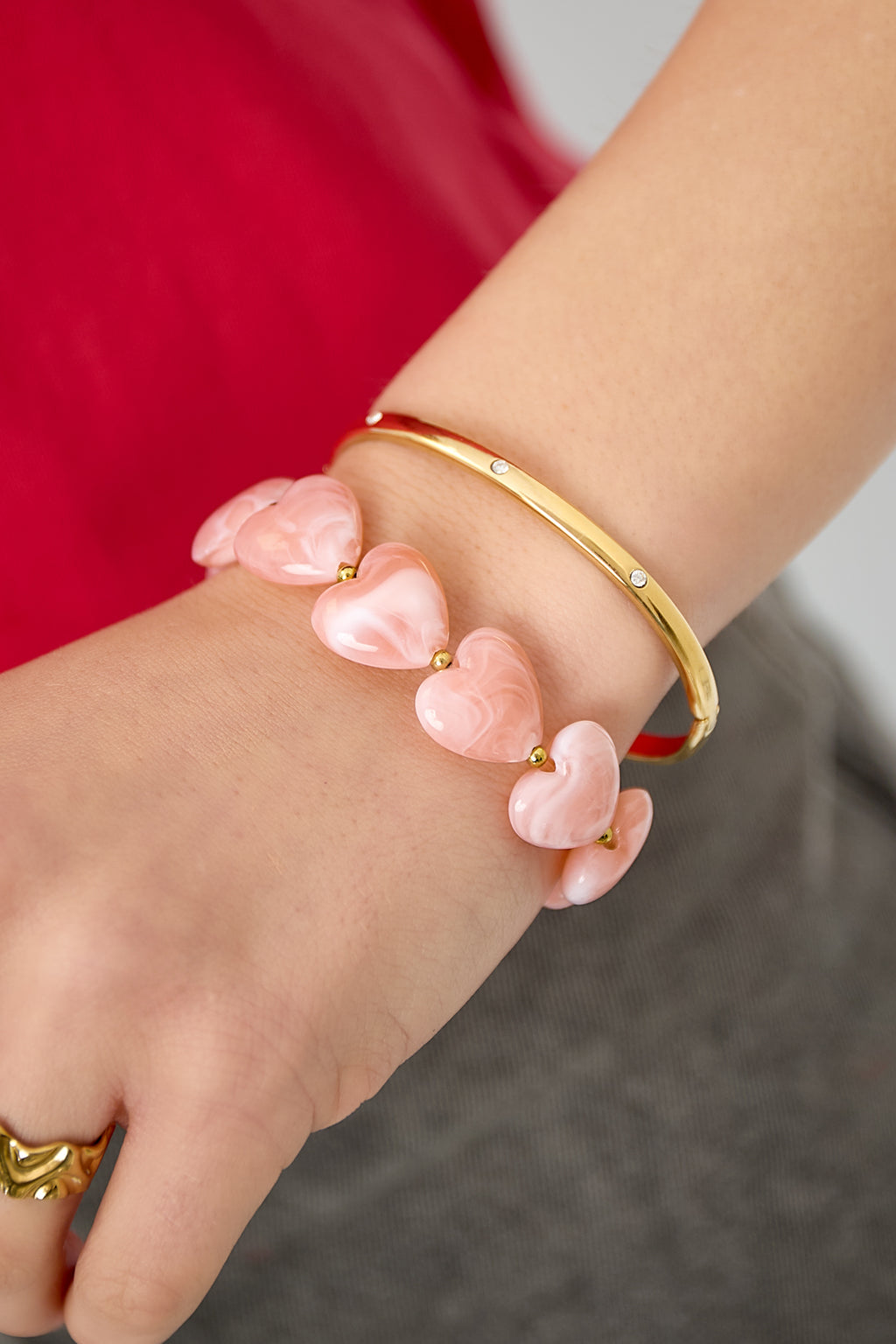 Pure Sparkle Bangle - Goud