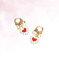 Candy Heart Hoops
