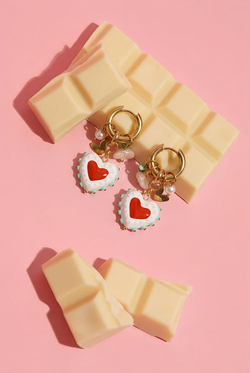 Candy Heart Hoops